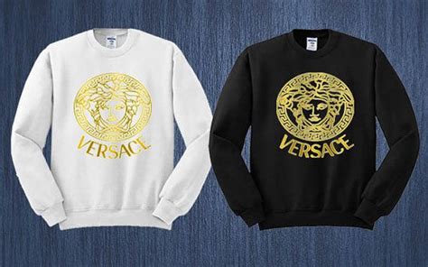 versace black and white sweater|versace swag outfit for women.